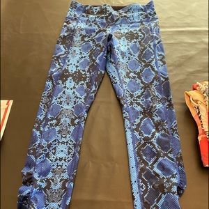 Lululemon snakeskin leggings
